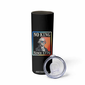 George Washington No Kings Since 1776 Skinny Tumbler Funny Political Meme Gift TS12 Print Your Wear