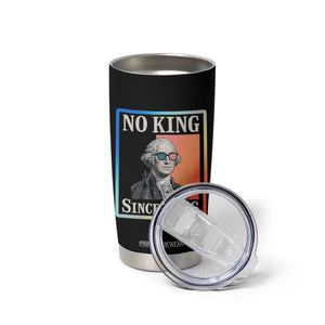 George Washington No Kings Since 1776 Tumbler Cup Funny Political Meme Gift TS12 Print Your Wear