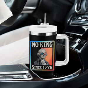 George Washington No Kings Since 1776 Tumbler With Handle Funny Political Meme Gift TS12 Print Your Wear