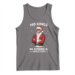 Funny Merry No Kings Since 1776 George Washington Tank Top Christmas Gift TS12 Deep Heather Print Your Wear