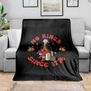 George Washington No Kings Since 1776 Throw Blanket Christmas Gift Idea TS12 Print Your Wear