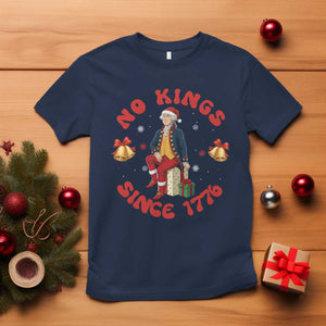 George Washington No Kings Since 1776 T Shirt Christmas Gift Idea TS12 Navy Print Your Wear