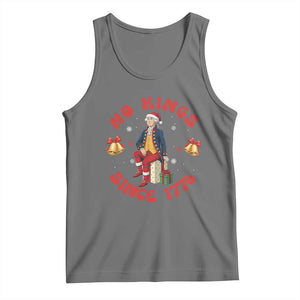George Washington No Kings Since 1776 Tank Top Christmas Gift Idea TS12 Black Heather Print Your Wear