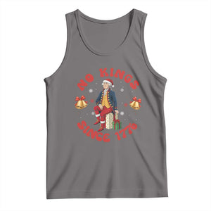 George Washington No Kings Since 1776 Tank Top Christmas Gift Idea TS12 Deep Heather Print Your Wear
