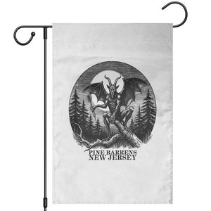 Jersey Devil Playing Dart Garden Flag Gothic Horror Gift Pine Barrens New Jersey TS12 White Print Your Wear