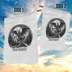 Jersey Devil Playing Dart Garden Flag Gothic Horror Gift Pine Barrens New Jersey TS12 Print Your Wear
