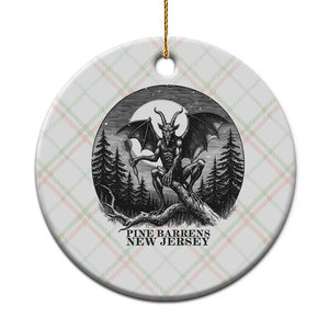 Jersey Devil Playing Dart Ceramic Ornament Gothic Horror Gift Pine Barrens New Jersey TS12 1pc Christmas Plaid Print Your Wear