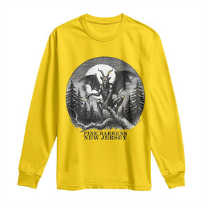 Jersey Devil Playing Dart Long Sleeve Shirt Gothic Horror Gift Pine Barrens New Jersey TS12 Daisy Print Your Wear