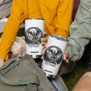 Jersey Devil Playing Dart Tumbler Cup Gothic Horror Gift Pine Barrens New Jersey TS12 Print Your Wear