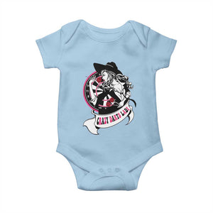 Funny Crazy Darts Lady Baby Onesie Coolest Girls Play Darts TS12 Light Blue Print Your Wear