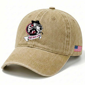 Funny Crazy Darts Lady Washed Cotton Baseball Cap Coolest Girls Play Darts TS12 Print Your Wear