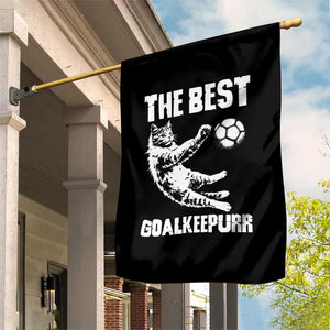 The Best Cat Goalkeeper Garden Flag Soccer Player Gift TS12 Print Your Wear