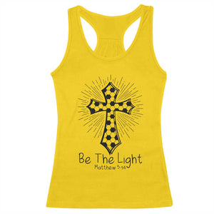 Be The Light Matthew 5 14 Racerback Tank Top Christian Soccer Faith Gift TS12 Daisy Print Your Wear
