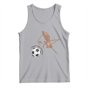 Funny Marcus The Worm Soccer Lover Tank Top I Do Not Like This Ball TS12 Athletic Heather Print Your Wear