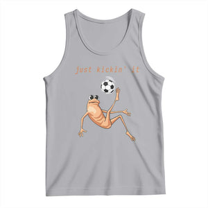 Funny Marcus The Worm Soccer Lover Tank Top Just Kickin It TS12 Athletic Heather Print Your Wear
