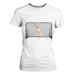 Funny Marcus The Worm Soccer Goalkeeper Gift T Shirt For Women TS12 White Print Your Wear