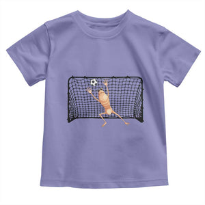 Funny Marcus The Worm Soccer Goalkeeper Gift Toddler T Shirt TS12 Violet Print Your Wear