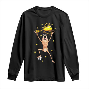 Funny Marcus The Worm Soccer Champion Long Sleeve Shirt Soccer Lover TS12 Black Print Your Wear
