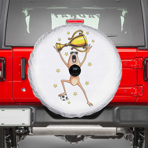 Funny Marcus The Worm Soccer Champion Spare Tire Cover Soccer Lover TS12 Black Print Your Wear