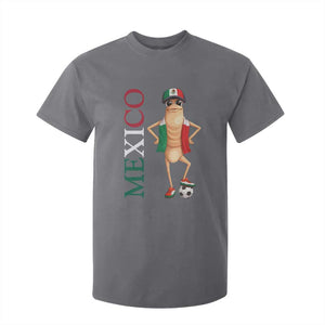 Mexico Soccer Fan Marcus The Worm T Shirt For Kid Country Football Gift TS12 Charcoal Print Your Wear