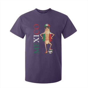 Mexico Soccer Fan Marcus The Worm T Shirt For Kid Country Football Gift TS12 Purple Print Your Wear