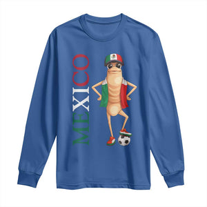 Mexico Soccer Fan Marcus The Worm Long Sleeve Shirt Country Football Gift TS12 Royal Blue Print Your Wear