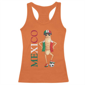 Mexico Soccer Fan Marcus The Worm Racerback Tank Top Country Football Gift TS12 Orange Print Your Wear