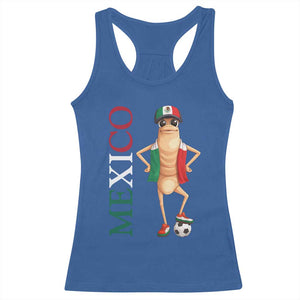 Mexico Soccer Fan Marcus The Worm Racerback Tank Top Country Football Gift TS12 Royal Blue Print Your Wear