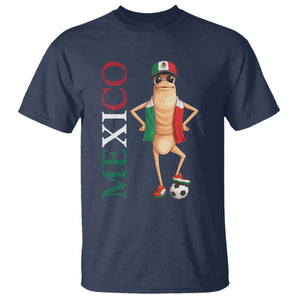 Mexico Soccer Fan Marcus The Worm T Shirt Country Football Gift TS12 Navy Print Your Wear