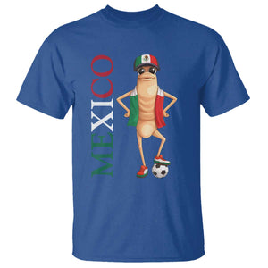 Mexico Soccer Fan Marcus The Worm T Shirt Country Football Gift TS12 Royal Blue Print Your Wear