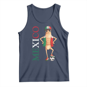 Mexico Soccer Fan Marcus The Worm Tank Top Country Football Gift TS12 Navy Print Your Wear