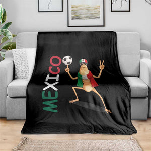 Viva Mexico Marcus The Worm Soccer Throw Blanket Mexican Pride Football Fan TS12 Print Your Wear