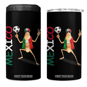 Viva Mexico Marcus The Worm Soccer 4 in 1 Can Cooler Tumbler Mexican Pride Football Fan TS12 One Size: 16 oz Black Print Your Wear