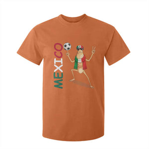 Viva Mexico Marcus The Worm Soccer T Shirt For Kid Mexican Pride Football Fan TS12 Orange Print Your Wear