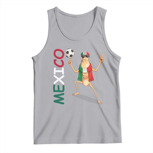Viva Mexico Marcus The Worm Soccer Tank Top Mexican Pride Football Fan TS12 Athletic Heather Print Your Wear