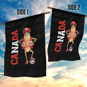 Canada Soccer Fan Marcus The Worm Garden Flag Country Football Gift TS12 Print Your Wear