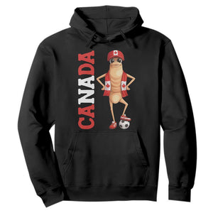 Canada Soccer Fan Marcus The Worm Hoodie Country Football Gift TS12 Black Print Your Wear
