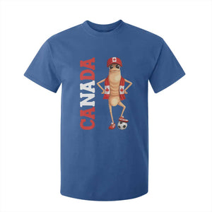 Canada Soccer Fan Marcus The Worm T Shirt For Kid Country Football Gift TS12 Royal Blue Print Your Wear