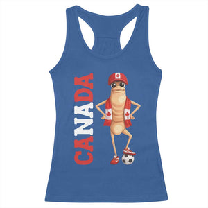 Canada Soccer Fan Marcus The Worm Racerback Tank Top Country Football Gift TS12 Royal Blue Print Your Wear