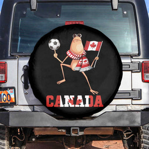 Funny Marcus The Worm Spare Tire Cover Canadian Pride Soccer Gift TS12 No hole Black Print Your Wear