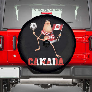 Funny Marcus The Worm Spare Tire Cover Canadian Pride Soccer Gift TS12 Black Print Your Wear
