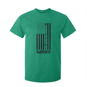Melanoma Awareness USA Flag T Shirt For Kid Patriotic Cancer Warrior TS12 Irish Green Print Your Wear