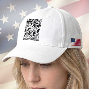 I Wear Black For My Mom Baseball Cap Melanoma Support Squad TS12 Print Your Wear