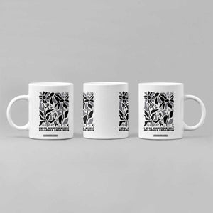 Melanoma Awareness Coffee Mug I Wear Black For Myself Skin Cancer Survivor TS12 Print Your Wear