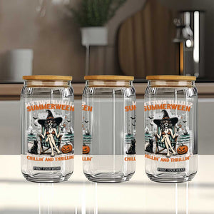 Witchy Beach Summerween Vacation Glass Can Chillin And Thrillin
