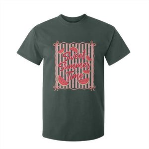 Striped Watermelon Beach Vibes Graphic T Shirt For Kid Sweet Summer Time