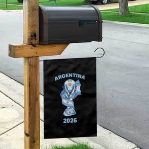 Proud Argentina Soccer 2026 Garden Flag World Football Fan Gift
