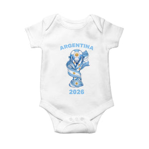 Proud Argentina Soccer 2026 Baby Onesie World Football Fan Gift