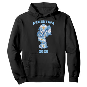 Proud Argentina Soccer 2026 Hoodie World Football Fan Gift