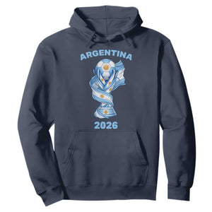 Proud Argentina Soccer 2026 Hoodie World Football Fan Gift